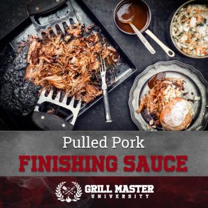 Pulled pork finishing sauce