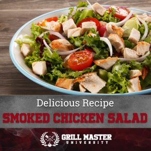 Smoked chicken salad