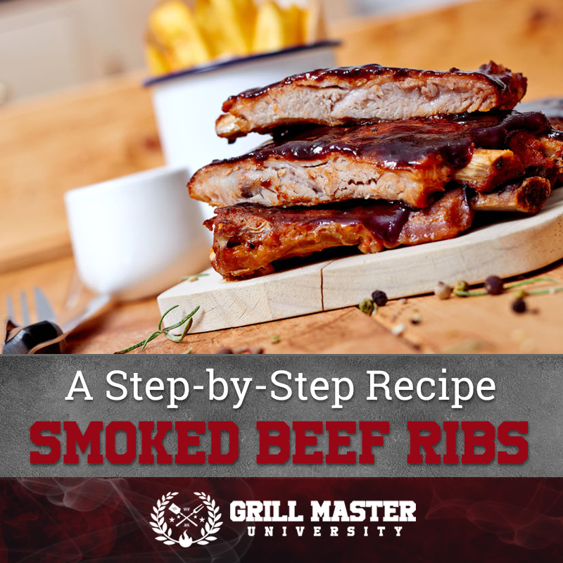 Smoked beef ribs