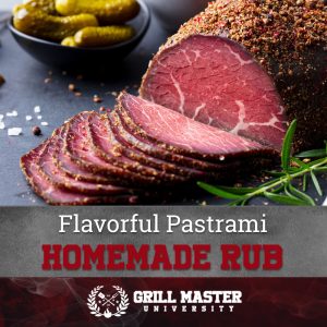 Flavorful pastrami homemade rub