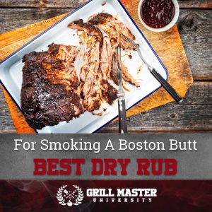 Best dry rub for smoking a Boston butt