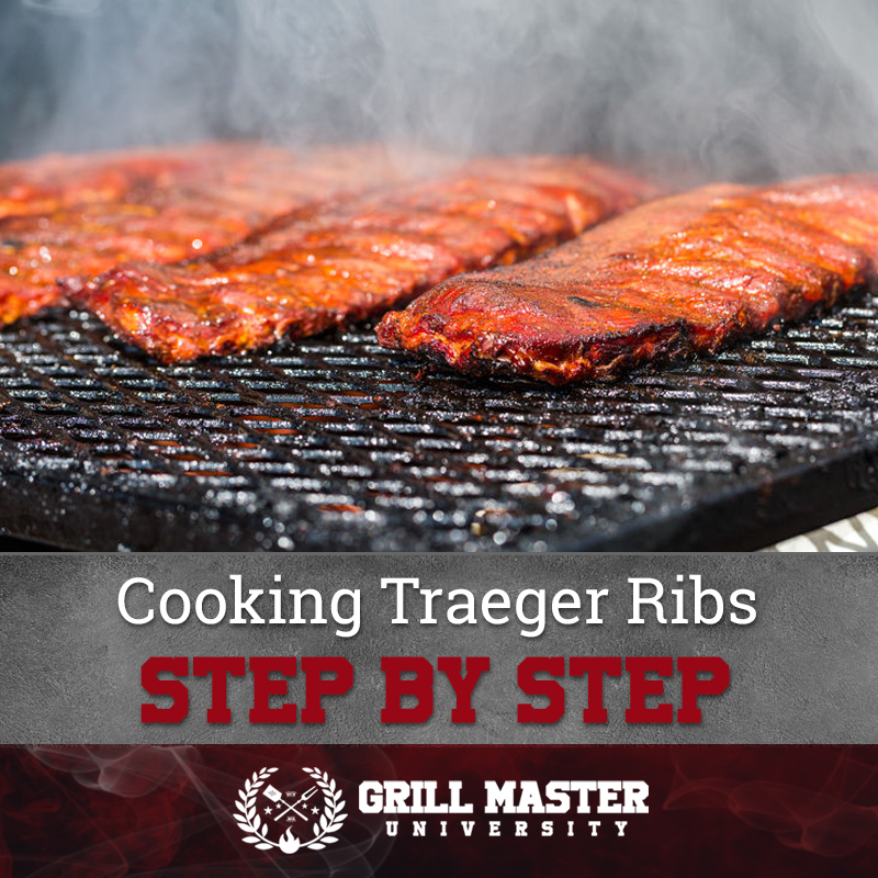 Step by step cooking Traeger ribs