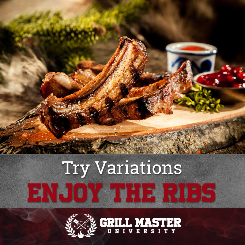 Enjoy your smoked ribs