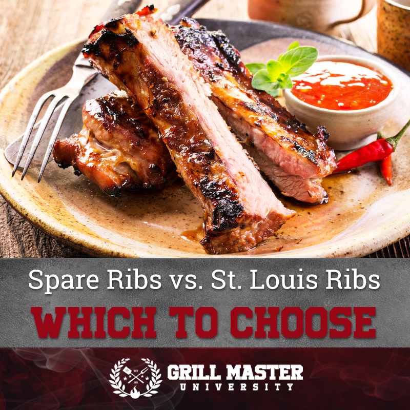 Spare Ribs and St Louis Style Ribs - Grill Master University