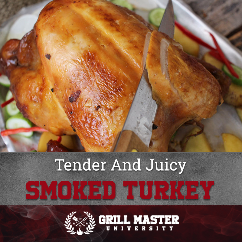 Tender And Juicy Smoked Turkey