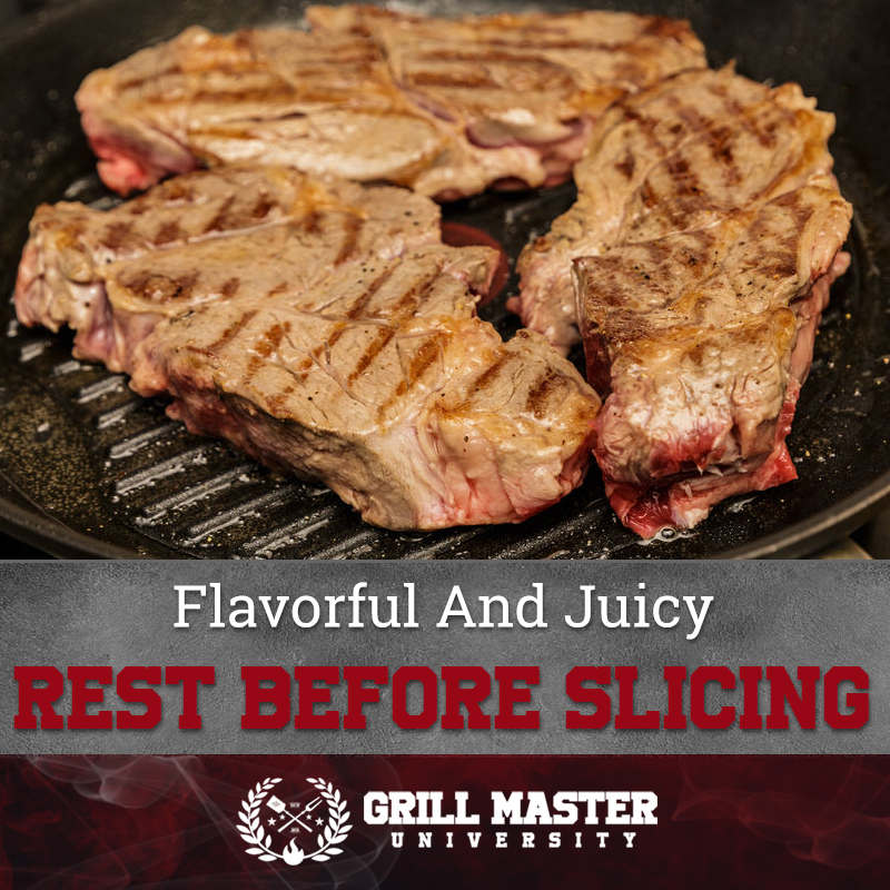 Flavorful And Juicy Rest Before Slicing
