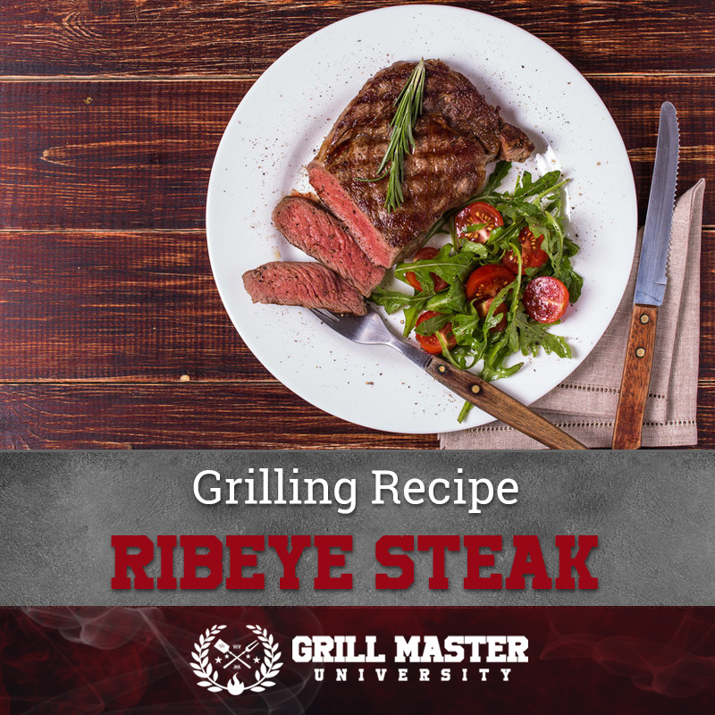 Grilled ribeye steak