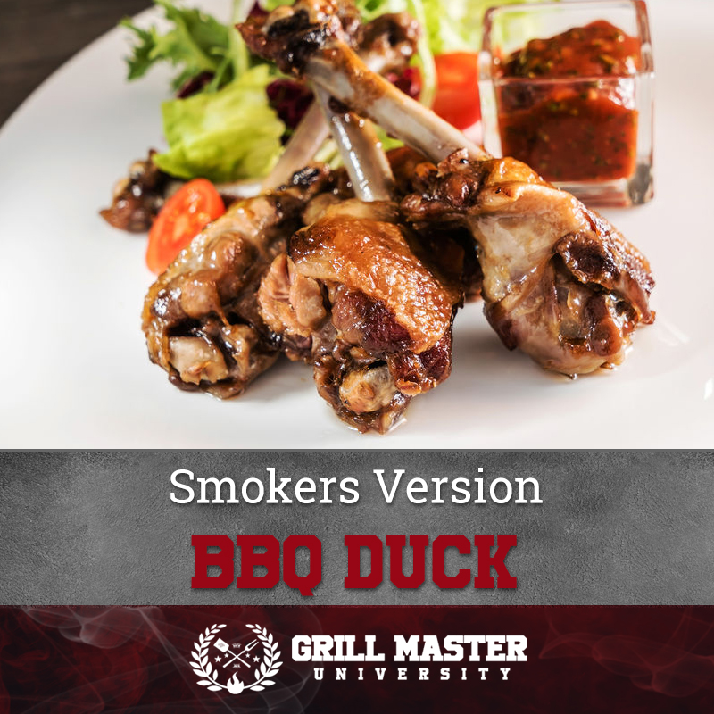 Smokers Version BBQ Duck